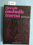 Mate Šimundić – Rječnik osobnih imena (Z118)