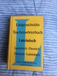 Njemačko-latinski i latinsko-njem. rječnik Langenscheidts, džepni