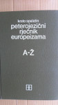 Peterojezični rječnik europeizama  A-Ž