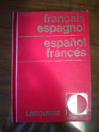 RJEČNIK - FRANCUSKO/ŠPANJOLSKI - ŠPANJOLSKI/FRANCUSKI