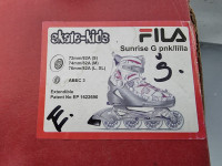 dječje role FILA Sunrise G Pink/Lilla 35-38