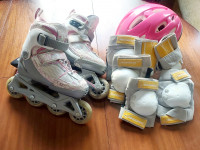 Fila dječje role 29-32 sa štitnicima i kacigom