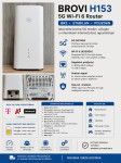 Brovi H153 5G Wi-Fi 6 Router – Otključan | AX3000 | Izuzetno brz!