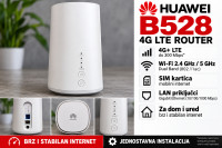 Huawei B528 Wireless Router na SIM kartice - Otključan, ispravan, 4G!