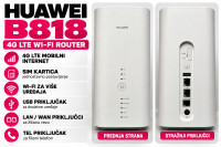 Huawei B818 Wireless LTE Router na SIM kartice - Otključan, ispravan!