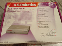 U.S. Robotics 56K serial fax modem