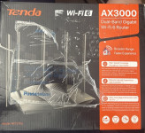 Tenda wifi6 ax3000 dualband gigabit router