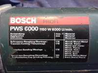 profi brusilica velika BOSCH