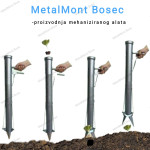 Kvalitetna nepoderiva ručna sadilica za povrće , presadnice , konoplje