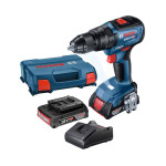 BOSCH aku udarna bušilica-izvijač GSB 18V-50 2xAku 18V 2,0Ah + L-CASE