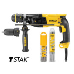 DeWalt bušilica/čekić SDS+ D25134KP 800W 2,8J + set pribora