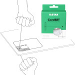 Distar set žica i šablona za izreziranje kuteva na tipki + 5 žica