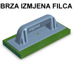 Fraton (GLADILO) SIGMA  250x120 za FILC (SPUŽVU)