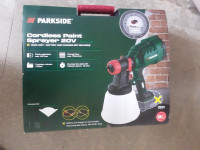 šprica za farbanje , baterijska Parkside s 4 dizne NOVO