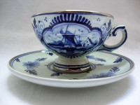 DELFT BLUE ELESVA HAND PAINTED - ŠALICA KOLEKCIONARSKA