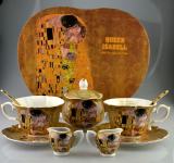 Antikni komplet šalica za kavu Gustav Klimt