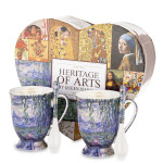 Šalice 2x300ml motiv Monet Lopoči