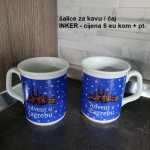 šalice za kavu ili čaj ADVENT U ZAGREBU