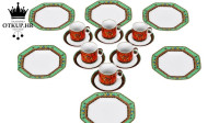 SET ZA KAVU ROSENTHAL "VERSACE LE VOYAGE DE MARCO POLO" / R1, RATE !!