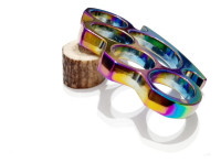 Self-defense Brass Knuckles (boja kameleon)
