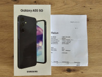 Samsung A55 5G 8/256 GB, novo, zapakirano