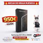 Samsung S26 Ultra 256GB, do 36rata, R1 racun, GRATIS DOSTAVA
