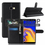 Kožna torbica futrola Samsung Galaxy J4 Plus (2018) Wallet Litchi