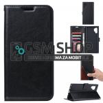 Kožna torbica futrola Samsung Galaxy Note 10 wallet Crazy Horse crna