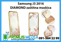 Samsung Galaxy J3 2016 DIAMOND zaštitna maskica gold