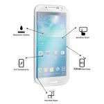 Zaštitno kaljeno staklo Samsung S4mini zaobljeno - SAMO 0,3mm debljina