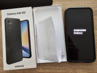 Samsung A34 5G, 8GB RAM, 256 GB, crni