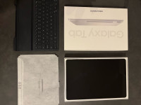 Samsung Galaxy Tab S7 FE WiFi (T733), 4 GB/64 GB, srebrna + tipkovnica