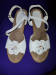 Bijele sandale