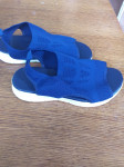 RASPRODAJA -PLAVE PROZRAČNE SANDALE - 37, NOVO