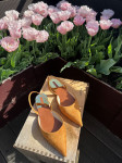Zara Basic Collection narančaste sandale, veličine 37