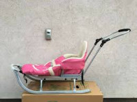 Dječje sanjke sa zimskom vrećom - stanje NOVO!!