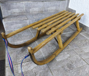 Sanjke drvene 100 cm