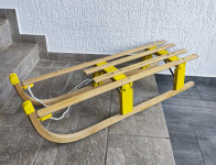 Sanjke drvene, sklopive 110 cm