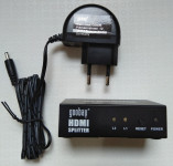 Goobay Ultra HDMI Splitter 1 x 2 + gratis 3m HDMI kabel