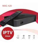 MAG 420 4K IPTV prijemnik,FullHD,novo u trgovini,račun,gar 1 godina