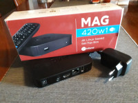 MAG420w1 4K BASED SET-TOP BOX -50€