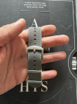 22mm Watchbandit nato Ribbed Grey