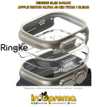 MASKICA ZA APPLE WATCH ULTRA 49MM RINGKE SLIM 2 KOM TITAN PROZIRNA