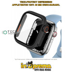 MASKICA STAKLO ZA APPLE WATCH 10 11 46MM TECH CRNO NARANČASTA