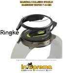 MASKICA STAKLO SAMSUNG GALAXY WATCH 7 44MM RINGKE SLIM CRNA