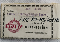 OPRUGA NAVIJANJA ZA MEHANIZAM "IWC" call 89-MS / 401-MS