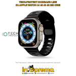 REMEN ZA APPLE WATCH ULTRA 12 11 10 44 45 46 49MM TECH CRNI
