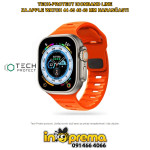REMEN ZA APPLE WATCH ULTRA 12 11 10 44 45 46 49MM TECH NARANČASTI