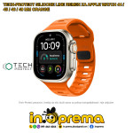 REMEN ZA APPLE WATCH ULTRA 44 45 46 49MM TECH SILIKONSKI LINE