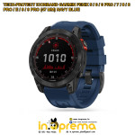REMEN GARMIN FENIX 8 9 47MM NARUKVICA TECH-PROTECT ICONBAND TAMNOPLAVI